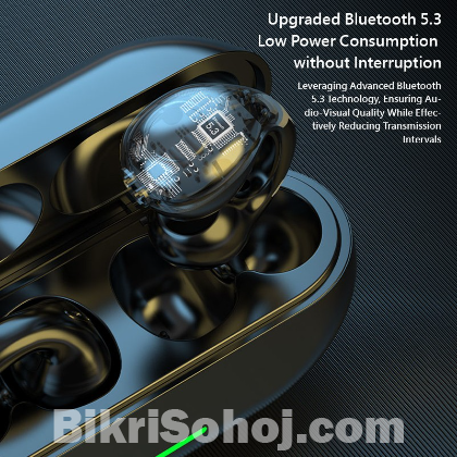 T75 Ear Mounted Bone Conduction TWS Bluetooth Headset